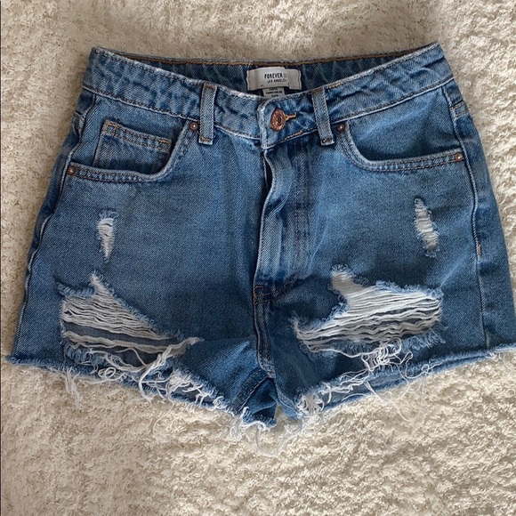 Forever 21 Pants - ✰ F21 Distressed Jean Shorts ✰